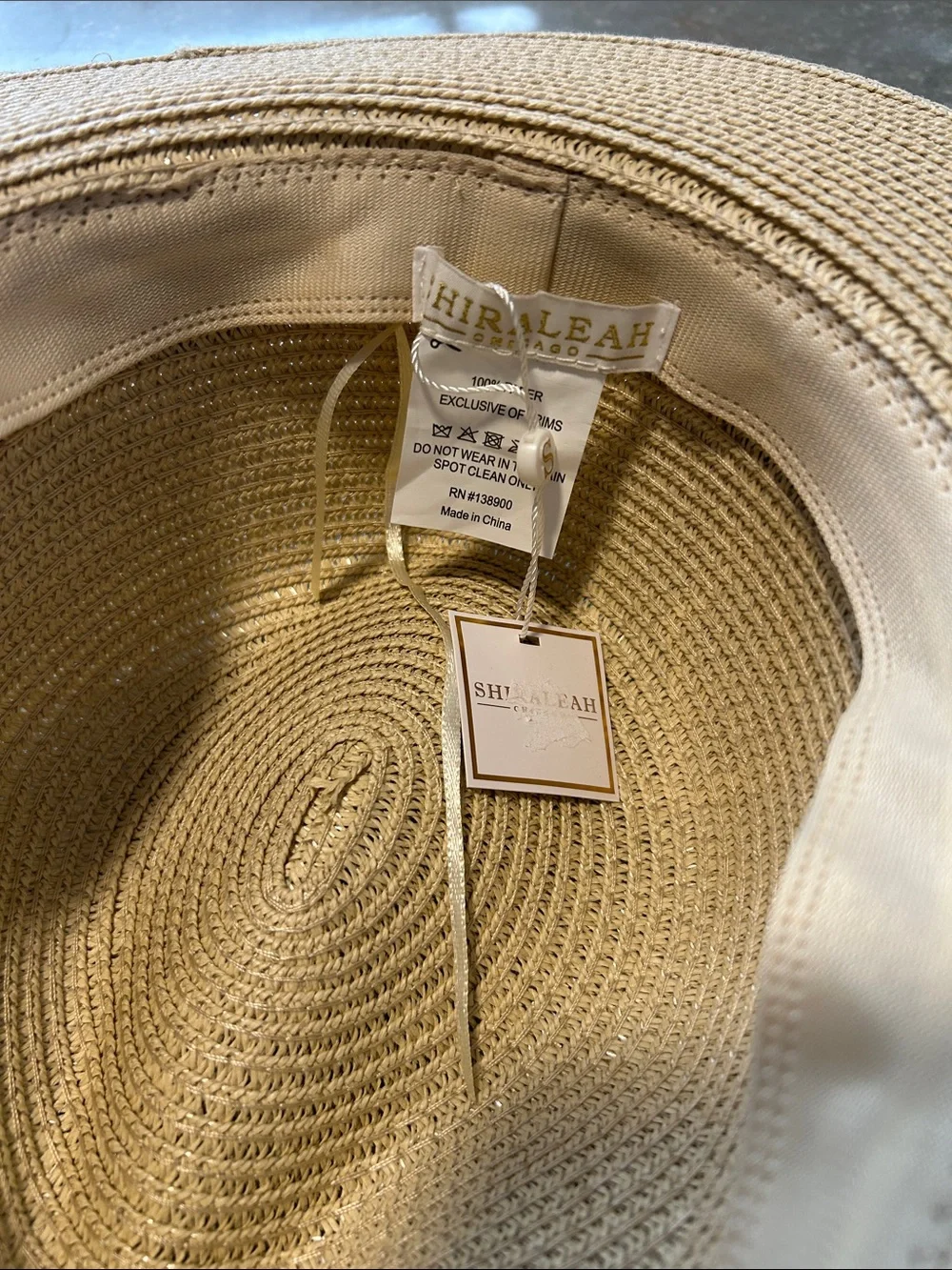 Shiraleah Dorian straw hat NWT